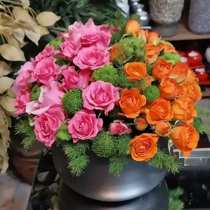 Renkli Gül Bahçesi